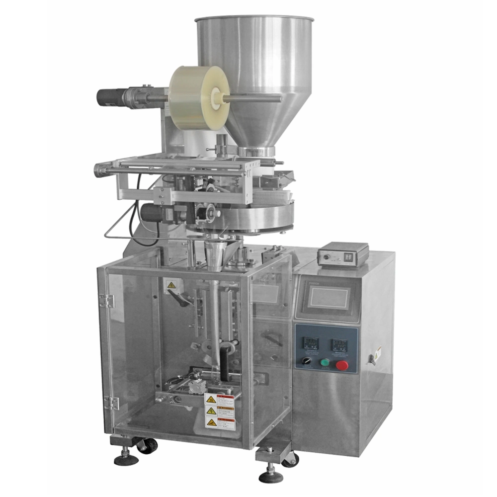 Jev-300g Industrial Vertical Automatic Peanut/Dates/Sugar/Granule/Grain Packing/Pack/Package/Packaging Soap Shampoo Water Juice Honey Filling Machine Price